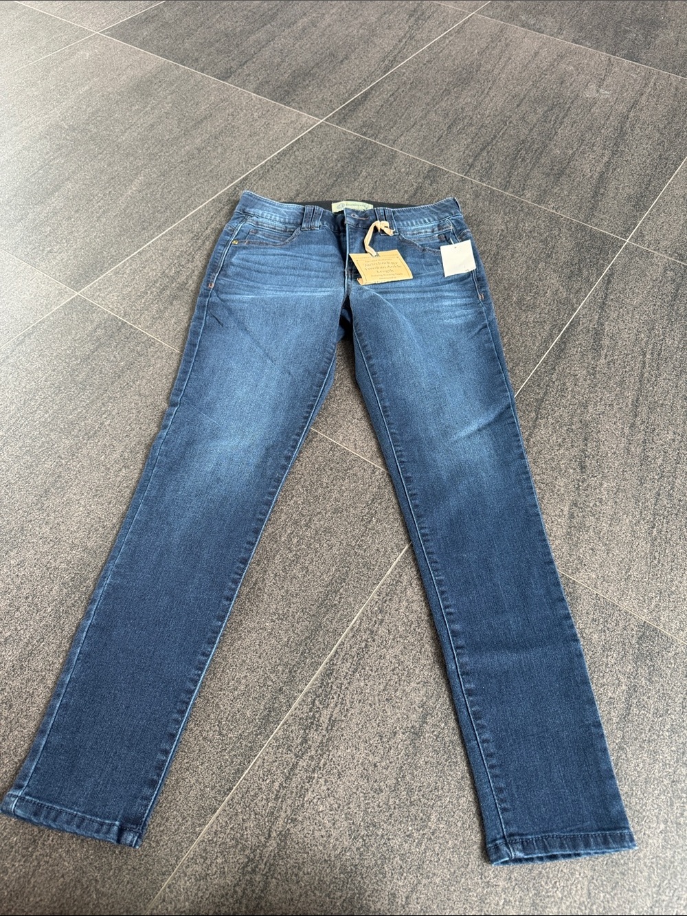 Democracy Women's Skinny Jeans in Medium Blue Wash